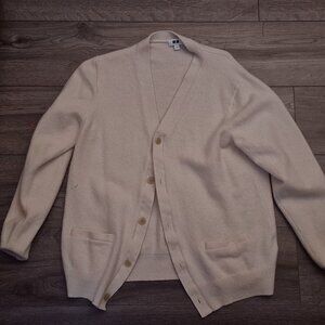 Oversized White Cardigan